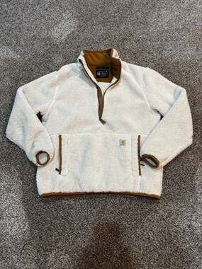 Carhartt Girl's Sherpa Fleece 1/4-Zip Pullover Jacket